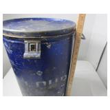Vintage Metal Flour Container