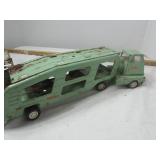 Vintage Tonka Jeep and Tonka Truck Hauler