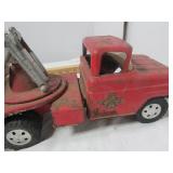 Vintage Tonka TFD Fire Truck Toy