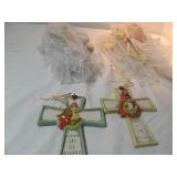 Ceramic Christmas Crosses