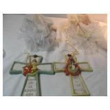 Ceramic Christmas Crosses