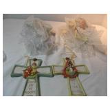 Ceramic Christmas Crosses