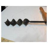 Vintage T-Handle Wood Auger