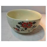 Red Poppy Bowl, Vintage