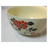 Red Poppy Bowl, Vintage