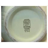 Red Poppy Bowl, Vintage