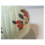 Red Poppy Bowl, Vintage