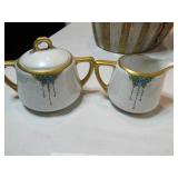 Creamer and Sugar Dishes, Antique
