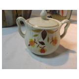 Vintage Autumn Leaf Sugar Dish