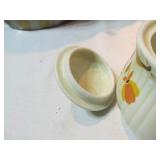 Vintage Autumn Leaf Sugar Dish