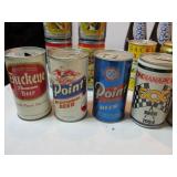 Vintage Beer Bottles and Cans