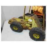Vintage Tonka Mighty Crane and Forklift Toys