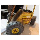 Vintage Tonka Mighty Crane and Forklift Toys