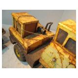 Vintage Tonka Mighty Crane and Forklift Toys