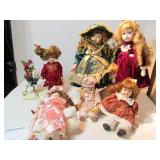 Vintage Porcelain Dolls