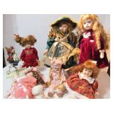 Vintage Porcelain Dolls