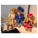 Vintage Porcelain Dolls