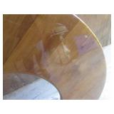 (UD2) Wood Whiskey Barrel Table Top...