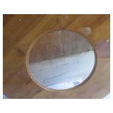 (UD2) Wood Whiskey Barrel Table Top...