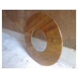 (UD2) Wood Whiskey Barrel Table Top...