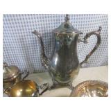 (D-2) Assorted Vintage Silverplated...