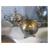 (D-2) Assorted Vintage Silverplated...