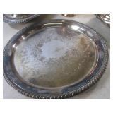 (D-2) Assorted Vintage Silverplated...