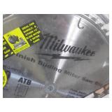 (EC1) 5 - 12" and 1 - 10" Saw Blade...