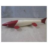 (FS) Vintage Fish Decoy - Wood Body...