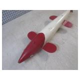 (FS) Vintage Fish Decoy - Wood Body...