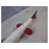 (FS) Vintage Fish Decoy - Wood Body...