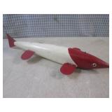 (FS) Vintage Fish Decoy - Wood Body...