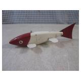 (FS) Vintage Fish Decoy - Wood Body...