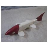 (FS) Vintage Fish Decoy - Wood Body...