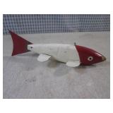 (FS) Vintage Fish Decoy - Wood Body...