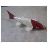 (FS) Vintage Fish Decoy - Wood Body...