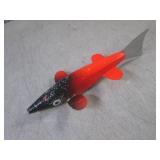 (FS) Vintage Fish Decoy - Wood Body...