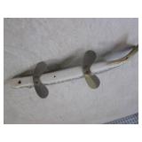 (FS) Fish Decoy 9 3/4" Plastic / Me...