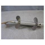 (FS) Fish Decoy 9" Plastic / Metal ...