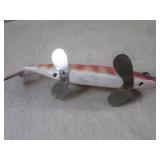 (FS) Fish Decoy 7 3/4" Plastic / Me...