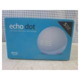 (EC1) Alexa Echo Dot with Clock 5th...