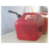 (F-2) 3 - 5-Gallon Gas Cans...