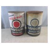 (EW4) 2 Vintage 5-Quart Metal Havol...