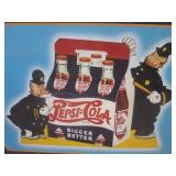 (C-3) Metal Pepsi-Cola Sign 16 3/4"...