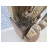 (G-1) Vintage Wood Handle Kitchen K...