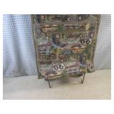 (BS) Jade Route 66 Tapestry Tote Ba...