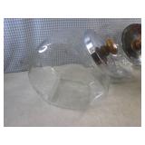 (EW5) 3 Glass Canister with Lids...