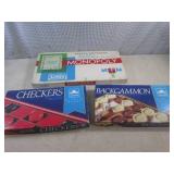 (EW4) Monopoly, Checkers and Backga...