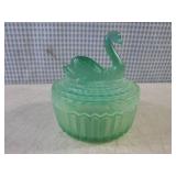 (CNTR) Vintage Jeannette Glass Swan...