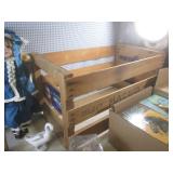 (G-1) Lot of Misc - Vintage Wood Cr...
